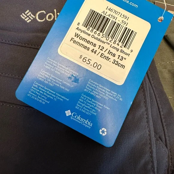 Columbia Anytime Outdoor Long Short - Picture 6 of 6